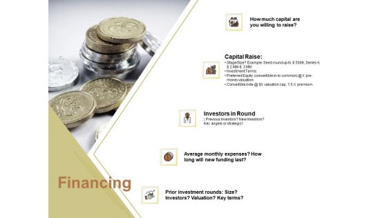 Raise Capital For Business Financing Ppt Professional Infographics PDF