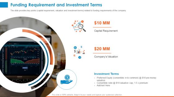 Raising Company Capital From Public Funding Sources Funding Requirement And Investment Terms Pictures PDF