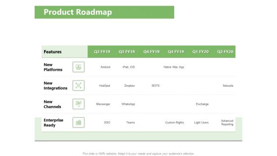 Raising Funds Company Product Roadmap Ppt File Professional PDF