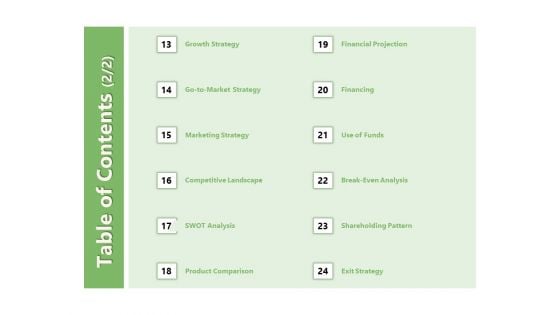 Raising Funds Company Table Of Contents Strategy Ppt Example 2015 PDF Raising Funds Company Table Of Contents Strategy Ppt Example 2015 PDF