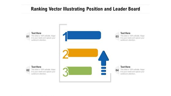 Ranking Vector Illustrating Position And Leader Board Ppt PowerPoint Presentation File Graphics PDF