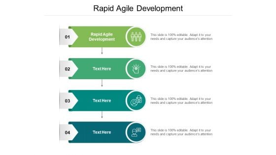 Rapid Agile Development Ppt PowerPoint Presentation Infographic Template Show Cpb