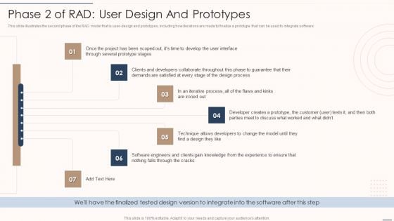 Rapid Application Building Framework Phase 2 Of RAD User Design And Prototypes Topics PDF Rapid Application Building Framework Phase 2 Of RAD User Design And Prototypes Topics PDF