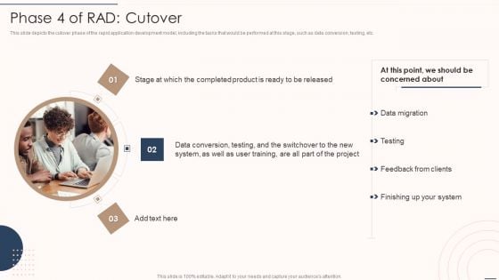 Rapid Application Building Framework Phase 4 Of RAD Cutover Download PDF