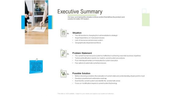 Rapid Innovation In HR Technology Space Executive Summary Inspiration PDF