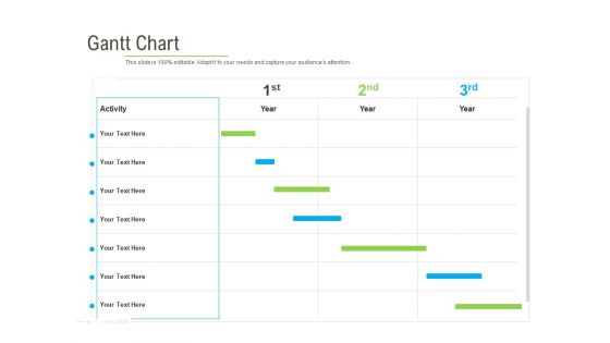 Rapid Innovation In HR Technology Space Gantt Chart Graphics PDF