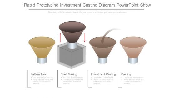 Rapid Prototyping Investment Casting Diagram Powerpoint Show