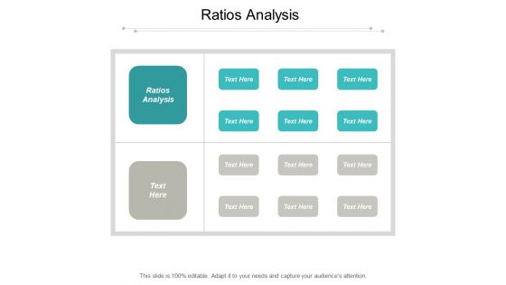 Ratios Analysis Ppt PowerPoint Presentation Layouts Brochure Cpb