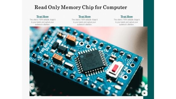 Read Only Memory Chip For Computer Ppt PowerPoint Presentation File Example File PDF