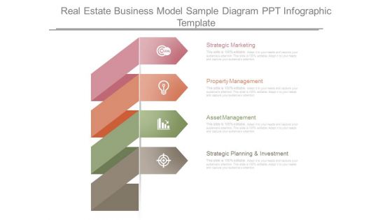 Real Estate Business Model Sample Diagram Ppt Infographic Template