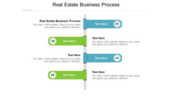 Real Estate Business Process Ppt PowerPoint Presentation Infographic Template Pictures Cpb