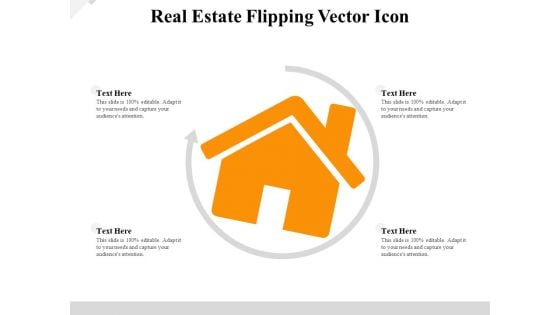 Real Estate Flipping Vector Icon Ppt PowerPoint Presentation File Slideshow PDF