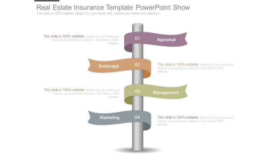 Real Estate Insurance Template Powerpoint Show
