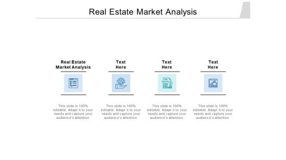Real Estate Market Analysis Ppt PowerPoint Presentation Styles Slide Portrait Cpb