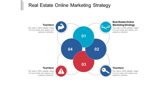 Real Estate Online Marketing Strategy Ppt PowerPoint Presentation Ideas Model Cpb