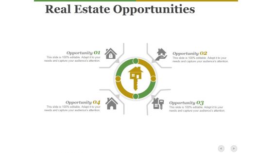 Real Estate Opportunities Ppt PowerPoint Presentation Show Design Ideas