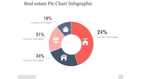 Real Estate Pie Chart Infographic Ppt PowerPoint Presentation Portfolio