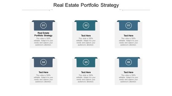 Real Estate Portfolio Strategy Ppt PowerPoint Presentation Show Elements Cpb Pdf