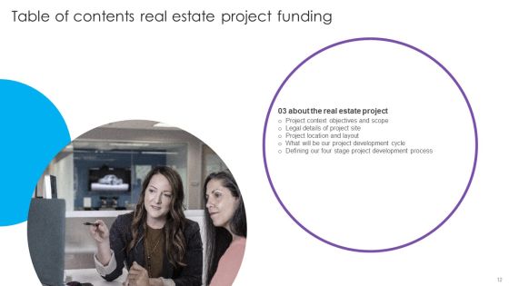 Real Estate Project Funding Ppt PowerPoint Presentation Complete Deck With Slides Slide12