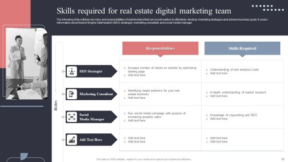 Real Estate Promotion Techniques To Generate Potential Leads Ppt PowerPoint Presentation Complete Deck With Slides Slide78