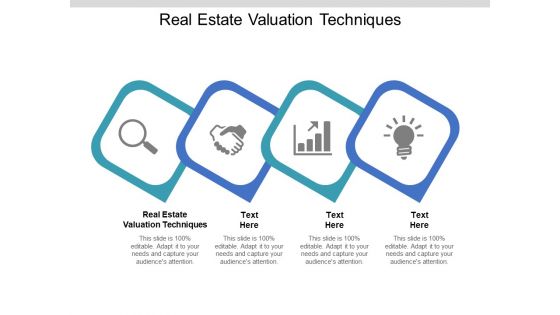 Real Estate Valuation Techniques Ppt PowerPoint Presentation Icon Graphic Images Cpb Pdf