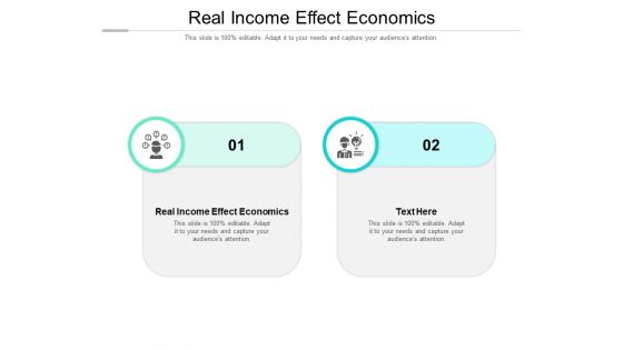Real Income Effect Economics Ppt PowerPoint Presentation Outline Deck Cpb Pdf