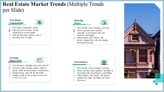 Real Property Strategic Plan Real Estate Market Trends Multiple Trends Per Slide Ppt Infographics PDF