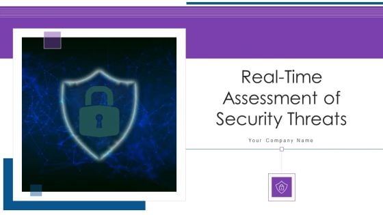 Real Time Assessment Of Security Threats Ppt PowerPoint Presentation Complete Deck With Slides