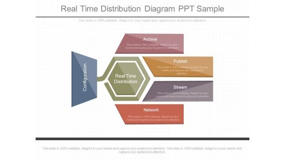 Real Time Distribution Diagram Ppt Sample