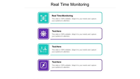 Real Time Monitoring Ppt PowerPoint Presentation Infographic Template Show Cpb