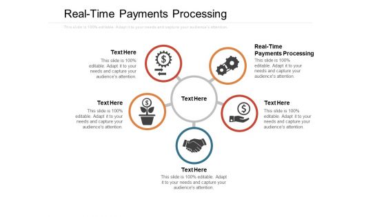 Real Time Payments Processing Ppt PowerPoint Presentation Infographic Template Icon Cpb Pdf