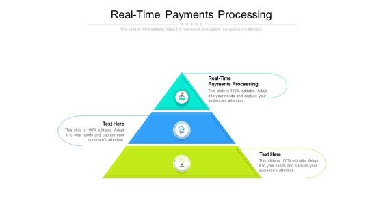 Real Time Payments Processing Ppt PowerPoint Presentation Show Picture Cpb