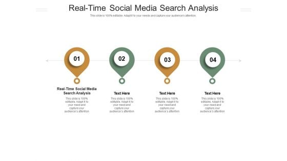 Real Time Social Media Search Analysis Ppt PowerPoint Presentation Ideas Cpb Pdf