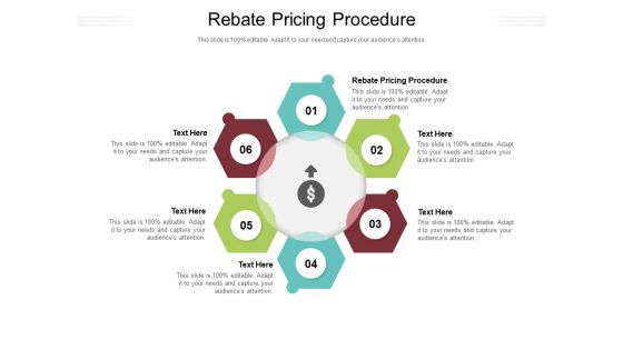 Rebate Pricing Procedure Ppt PowerPoint Presentation Show Background Images Cpb Pdf