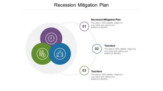 Recession Mitigation Plan Ppt PowerPoint Presentation Gallery Designs Cpb