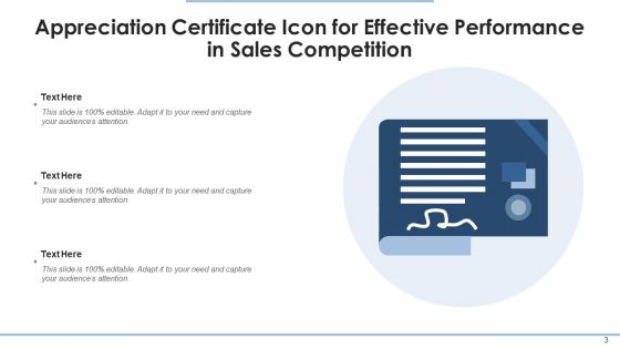 Recognition Icon Excellent Service Ppt PowerPoint Presentation Complete Deck With Slides