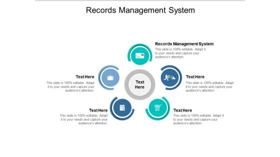 Records Management System Ppt PowerPoint Presentation File Layout Ideas Cpb