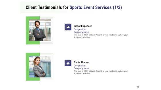 Recreational Program Proposal Ppt PowerPoint Presentation Complete Deck With Slides Slide19