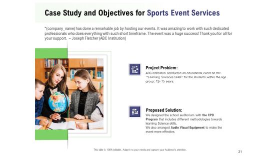 Recreational Program Proposal Ppt PowerPoint Presentation Complete Deck With Slides Slide21