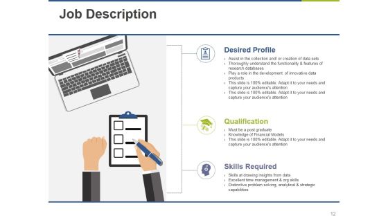 Recruiting Process Ppt PowerPoint Presentation Complete Deck With Slides Slide12