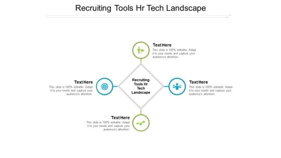 Recruiting Tools HR Tech Landscape Ppt PowerPoint Presentation Inspiration Design Inspiration Cpb Pdf
