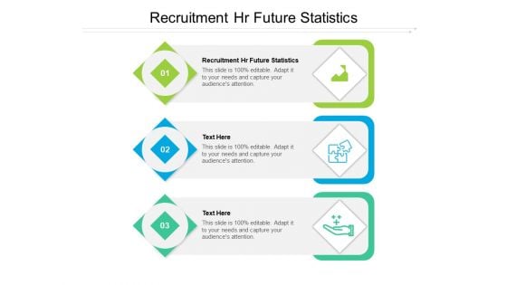 Recruitment HR Future Statistics Ppt PowerPoint Presentation Pictures Design Inspiration Cpb Pdf