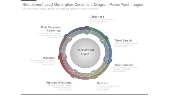 Recruitment Lead Generation Consultant Diagram Powerpoint Images
