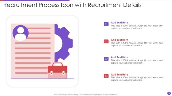 Recruitment Process Ppt PowerPoint Presentation Complete With Slides Slide18