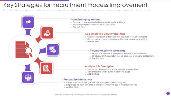 Recruitment Process Ppt PowerPoint Presentation Complete With Slides Slide07