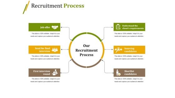 Recruitment Process Ppt PowerPoint Presentation Infographics Graphics