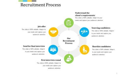 Recruitment Process Ppt PowerPoint Presentation Styles Background Image