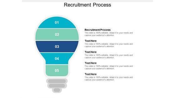 Recruitment Process Ppt PowerPoint Presentation Summary Graphics Download Cpb