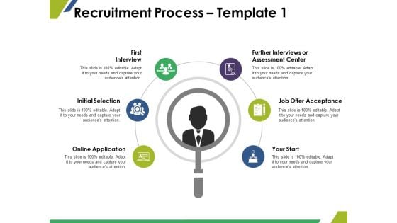 Recruitment Process Template 1 Ppt PowerPoint Presentation Gallery Professional Recruitment Process Template 1 Ppt PowerPoint Presentation Gallery Professional