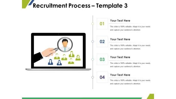 Recruitment Process Template 4 Ppt PowerPoint Presentation File Pictures